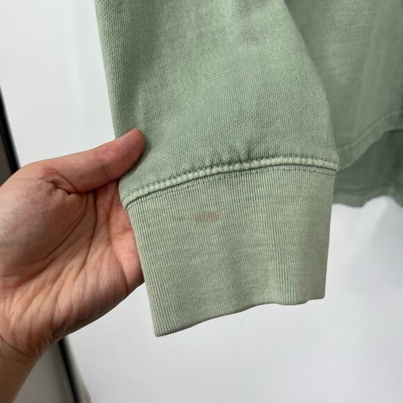 Outdoor Trading Co Mackinac Island Embroidered Green Pullover Sweatshirt - Picture 4 of 7